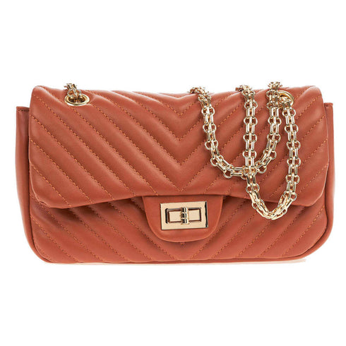 Verde Γυναικείο Τσαντάκι Βραδινό 01-1502 Κάμελ